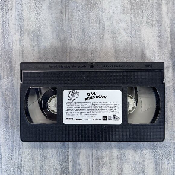 Arthur: D.W. Rides Again (VHS, 1998) PBS Kids Animated Video Tape Rare HTF - Picture 3 of 8
